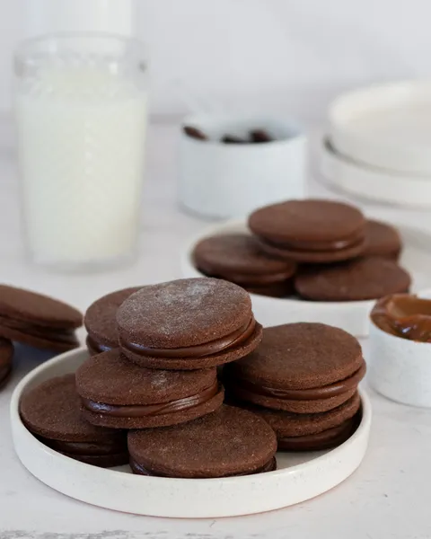Receta de alfajores de masa sablée
