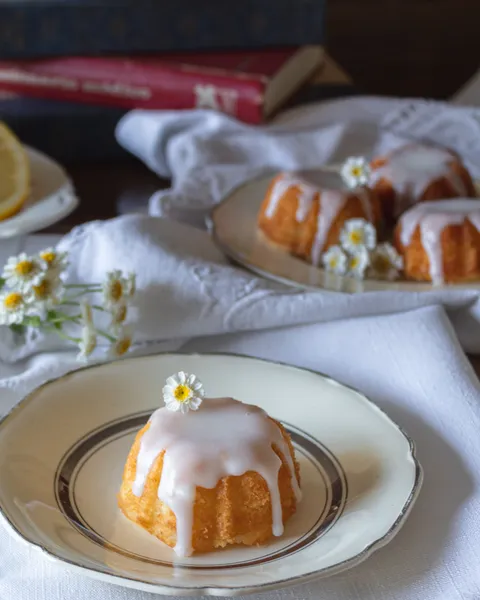 Receta de bundt cake de limón