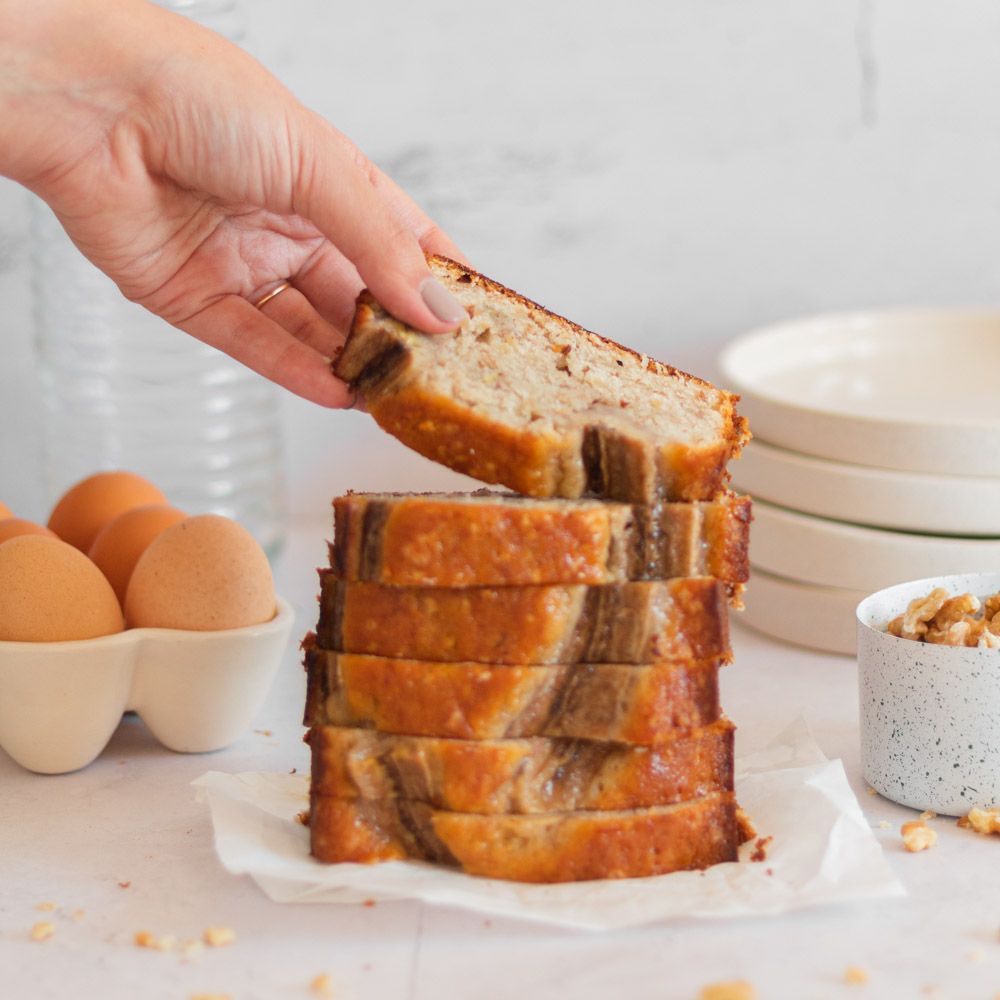 Receta de budín de banana