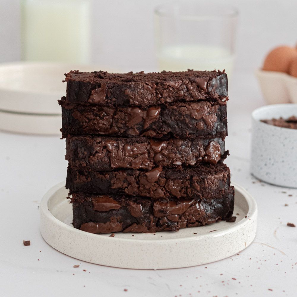 Receta de budín de chocolate y zucchini