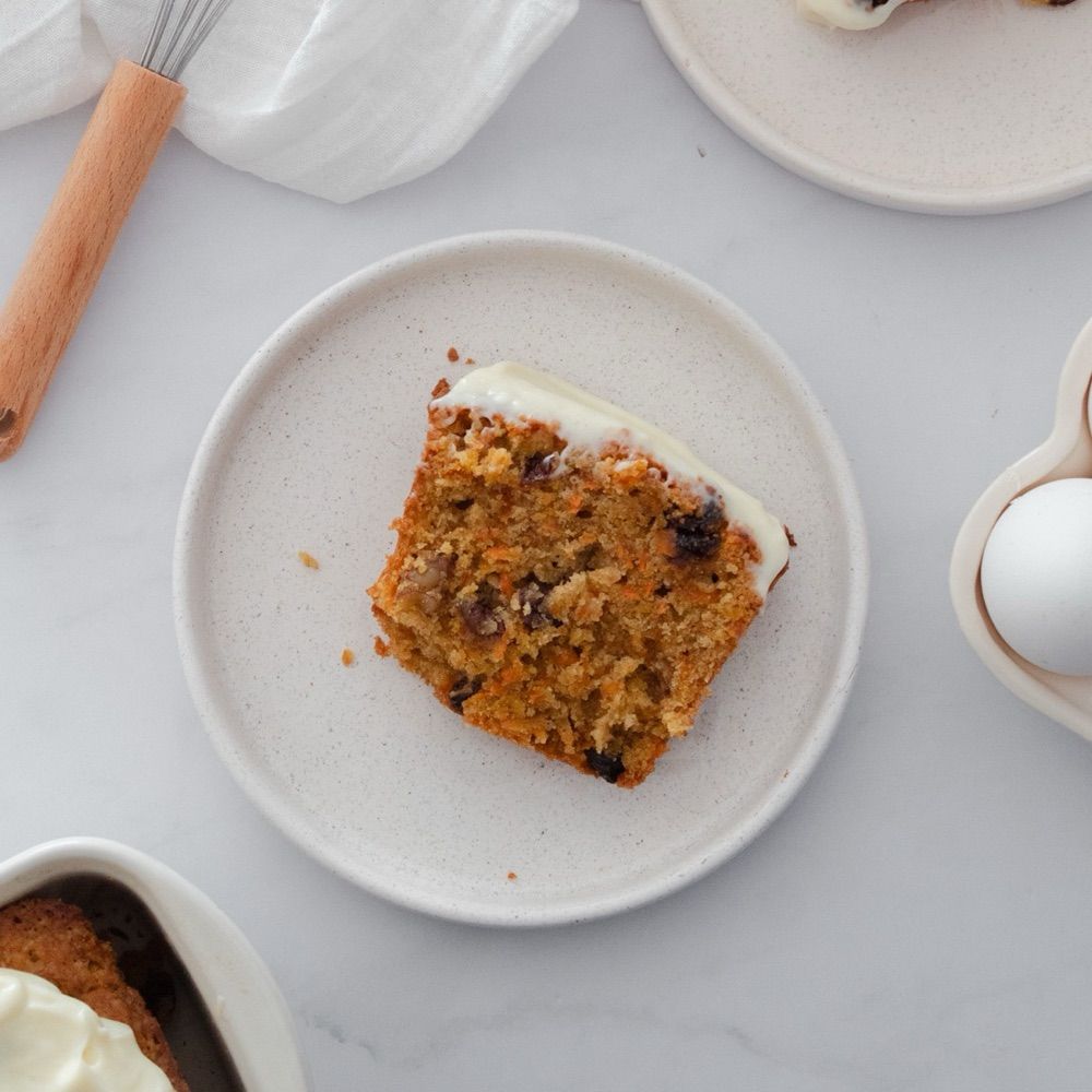 Receta de carrot cake